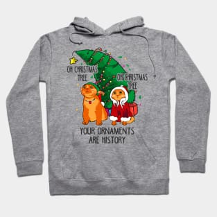 Cats Christmas Funny Hoodie